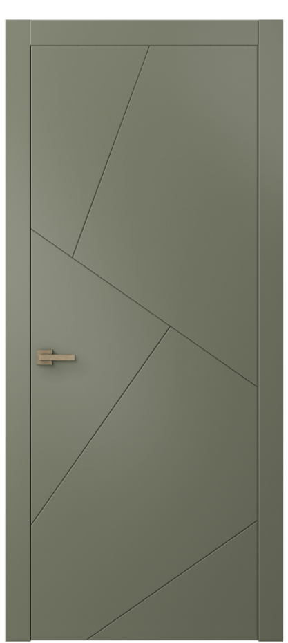 Межкомнатная дверь Linea 8058 Матовый оливковый тёмный  Цена 63580 ₽ | Volhovec