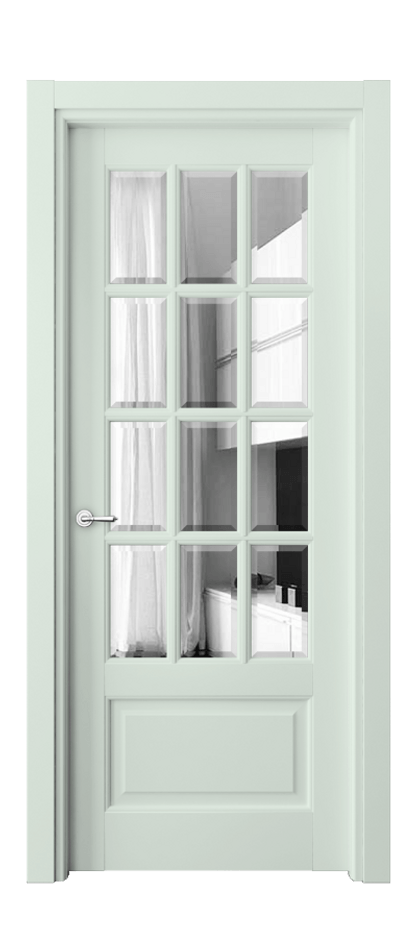 Дверь межкомнатная Toscana Grigliato 6313 Бук белоснежный Двустороннее зеркало с фацетом, триплекс Гладкий наличник ББЛ Цена 171050 ₽ Наличники уже входят в базовый комплект. Фабрика дверей Волховец 8 (800) 551 43 19 Межкомнатная дверь Toscana Grigliato 6313 Бук белоснежный Двустороннее зеркало с фацетом, триплекс Цена 171050 ₽ | Volhovec