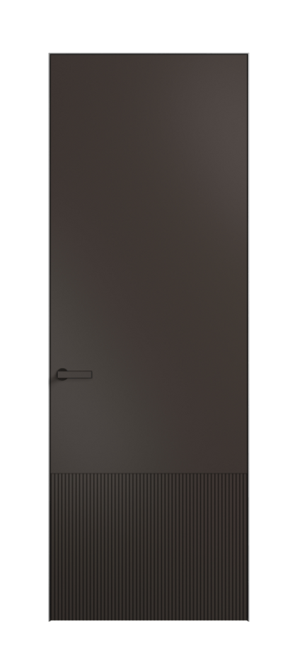 Межкомнатная дверь Velvet 8202 Матовый антрацит. Цена 71470  | Volhovec