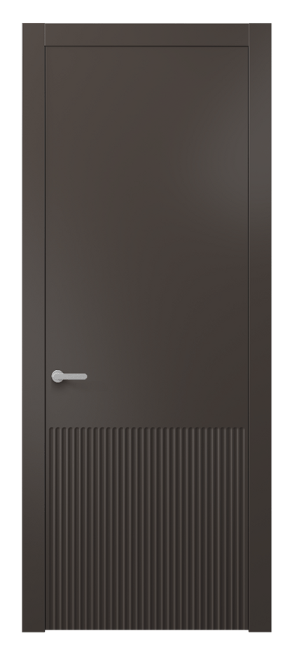 Межкомнатная дверь Alba АКП 8645 Матовый антрацит  Цена 58850 ₽ | Volhovec
