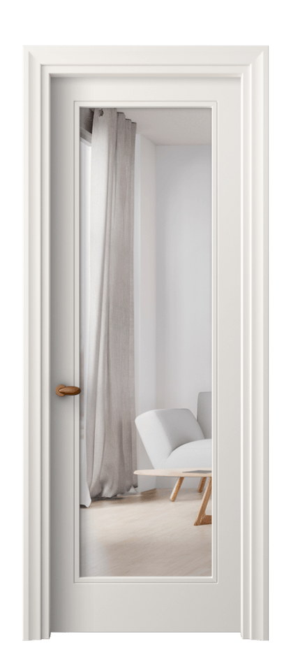 Дверь межкомнатная Esse 8502 Матовый пудровый белый Двустороннее зеркало, триплекс Фигурный универсальный наличник МПБЛ Цена 63620 ₽ Наличники уже входят в базовый комплект. Фабрика дверей Волховец 8 (800) 551 43 19 Межкомнатная дверь Esse 8502 Матовый пудровый белый Двустороннее зеркало, триплекс Цена 63620 ₽ | Volhovec