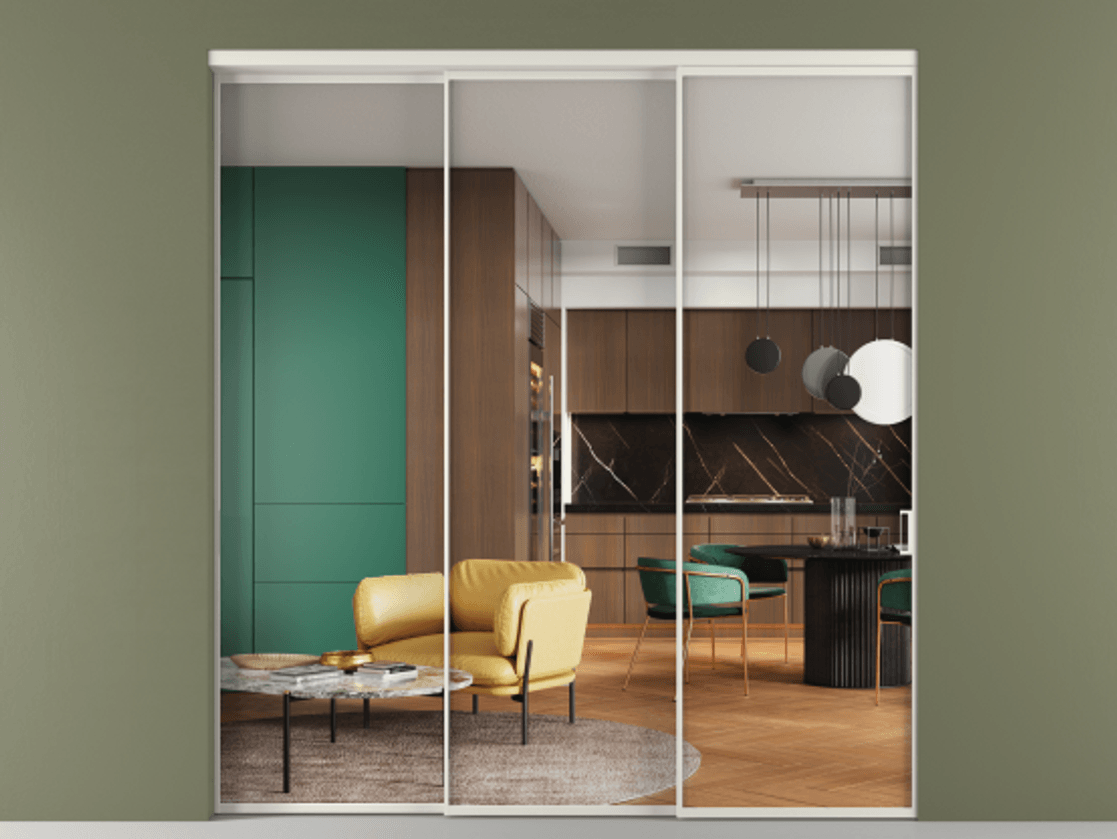 Перегородка Formato внутри проёма 3 створки с синхронным механизмом АЛПР 040.01 Алюминий Белый Прозрачное стекло "Crystal Vision", калёное. Скрытый короб БЕЛ Цена 417890 ₽ 1. Полотно 3 шт. (800/2100 мм)
2. Комплект установки раздвижной системы
3. Базовый комплект фурнитуры
4. Комплект фурнитуры телескопик синхро-2
5.Ручка RONDO
. Фабрика дверей Волховец 8 (800) 551 43 19 Перегородка Formato внутри проёма 3 створки с синхронным механизмом АЛПР 040.01 Алюминий Белый Прозрачное стекло "Crystal Vision", калёное Цена 417890 ₽ | Volhovec