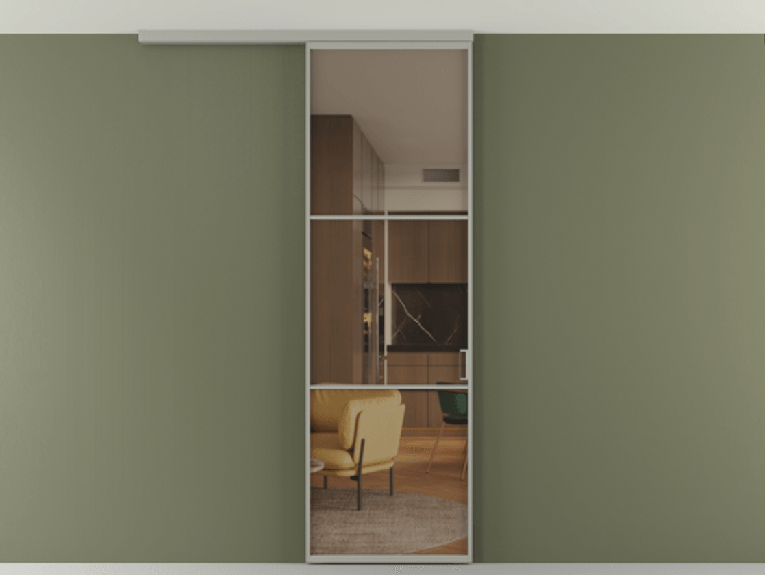 Перегородка Формато вдоль стены на потолок 1 створка АЛПР 040.03 Алюминий нейтральный серый Прозрачное бронзовое стекло, триплекс. Цена 129260 ₽ 1. Полотно 2 шт. (800/2100 мм)
2. Комплект установки раздвижной системы
3. Базовый комплект фурнитуры
4.Ручка Рондо. Фабрика дверей Волховец 8 (800) 551 43 19 Перегородка Формато вдоль стены на потолок 1 створка АЛПР 040.03 Алюминий нейтральный серый Прозрачное бронзовое стекло, триплекс Цена 129260 ₽ | Volhovec