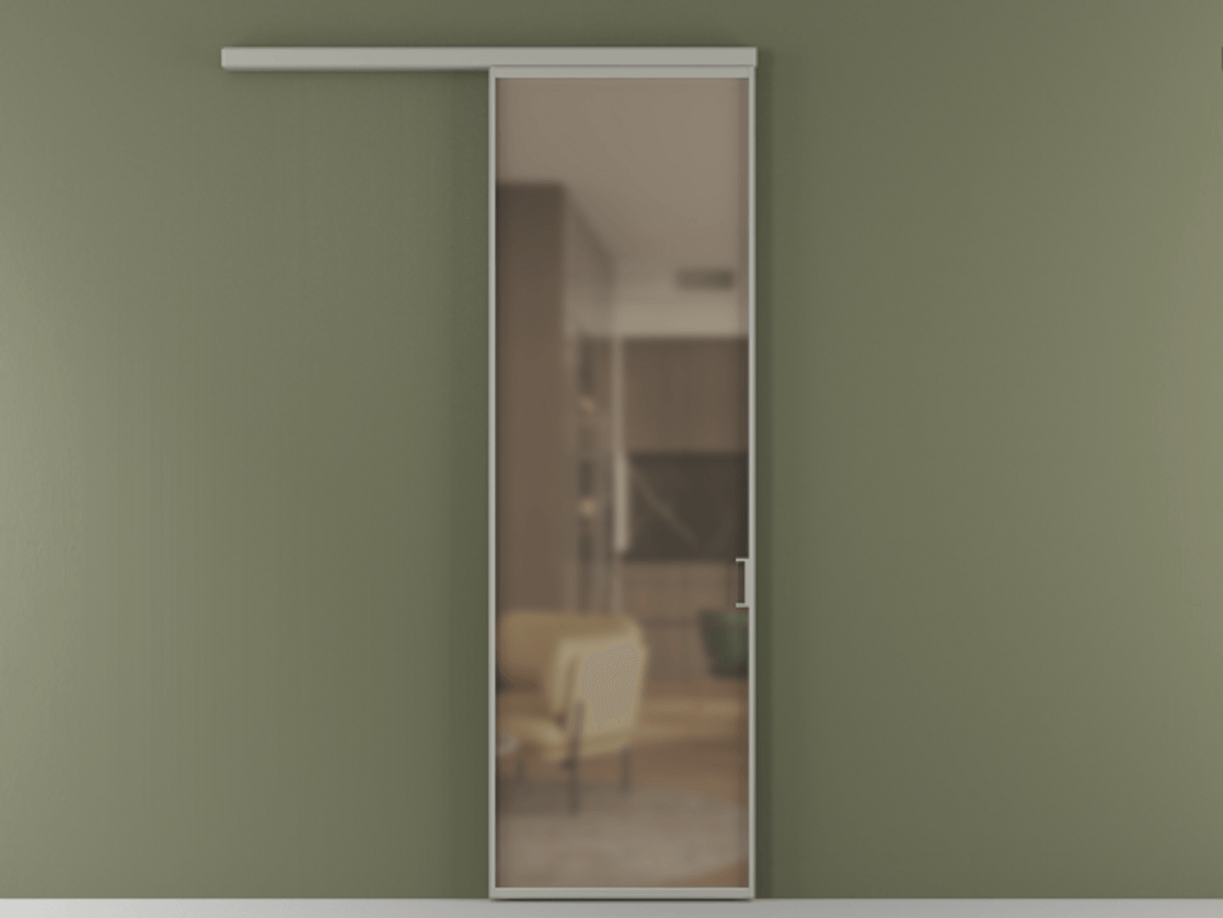 Перегородка Formato вдоль стены 1 створка АЛПР 040.01 Алюминий нейтральный серый Сатинированное бронзовое стекло, триплекс. Цена 127270 ₽ 1. Полотно (800/2100 мм)
2. Комплект установки раздвижной системы
3. Базовый комплект фурнитуры
4.Ручка RONDO
. Фабрика дверей Волховец 8 (800) 551 43 19 Перегородка Formato вдоль стены 1 створка АЛПР 040.01 Алюминий нейтральный серый Сатинированное бронзовое стекло, триплекс Цена 127270 ₽ | Volhovec