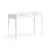 Консоль Piega 2 ящика Матовый жемчужный