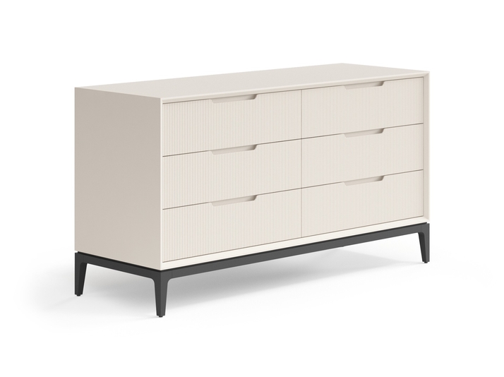 Мебель Комод Velvet 6 ящиков. Цвет Матовый бежево-серый. Материал Гладкая эмаль. Коллекция Комод Velvet 6 ящиков. Фото. Мебель Комод Velvet 6 ящиков. Цвет Матовый бежево-серый. Материал Гладкая эмаль. Коллекция Комод Velvet 6 ящиков. Картинка.