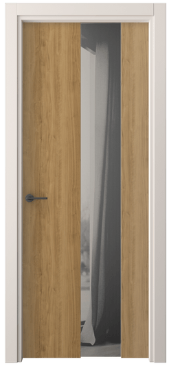 Межкомнатная дверь 4226 ГОР ДВ ЗЕР СЕР. Цвет Грецкий орех. Материал Ламинатин. Коллекция Freedom. Фото. Дверь межкомнатная 4226 ГОР ДВ ЗЕР СЕР. Цвет Грецкий орех. Материал Ламинатин. Коллекция Freedom. Картинка.