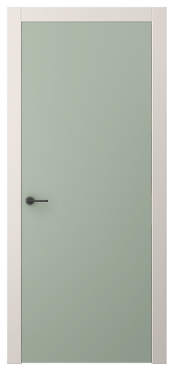 Дверь межкомнатная АКП 0010 ПЭСО. Цвет ПЭТ светло-оливковый. Материал ПЭТ. Коллекция Freedom. Картинка.
